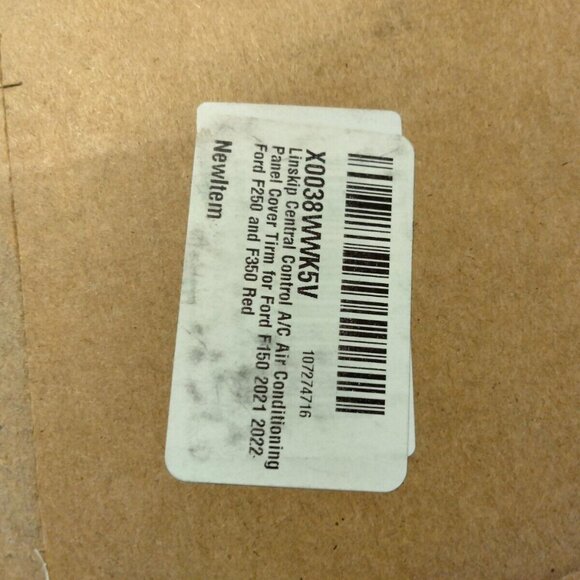 Center Console AC Control Panel Cover Trim For Ford F-150 2021-2023 - Picture 10 of 10